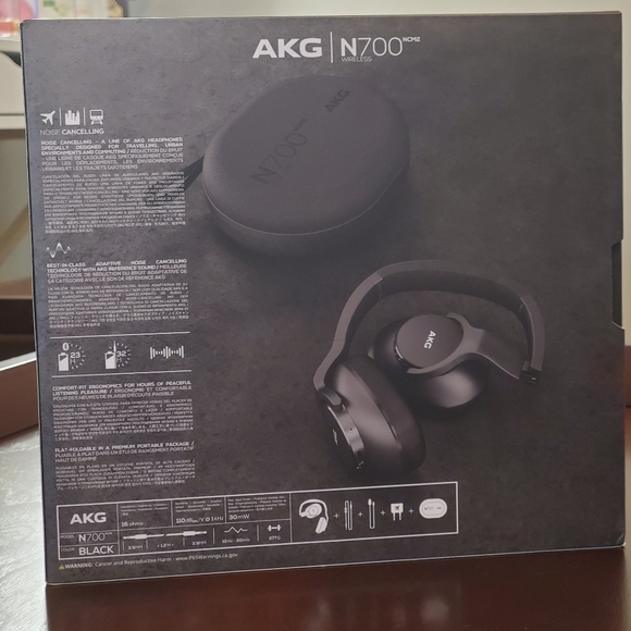 AKG N700 wireless headphones - Picture 2 of 2